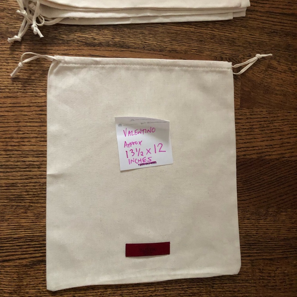 Valentino-Authentic Dust Bag NWOT  
13.5 x 12 inches